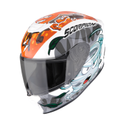 Scorpion EXO-JNR AIR THE4ELEMENTS - Wit / Blauw / Oranje