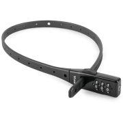 VINZ Aspen Helmslot / Racefiets Slot / Skislot - Zwart	