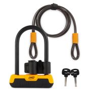 VINZ Maipo Beugelslot + Kabel - 150cm