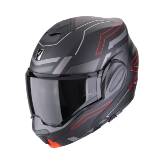 Scorpion EXO-TECH EVO CONQUER - Mat Zwart / Rood