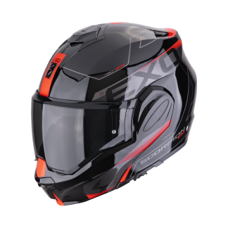 Scorpion EXO-TECH EVO TRAVELLER - Zwart / Rood