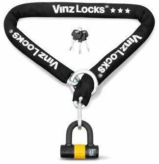 VINZ Kungur Scooterslot ART 3 - 100cm (past door spaakwiel)