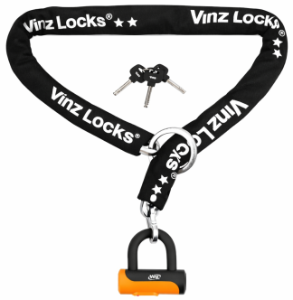 VINZ Tibba Fietsslot ART 2 - 120cm (tweede kansje)