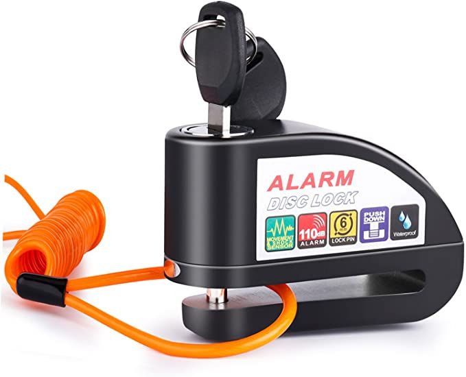 VINZ Alarm Schijfremslot 6mm